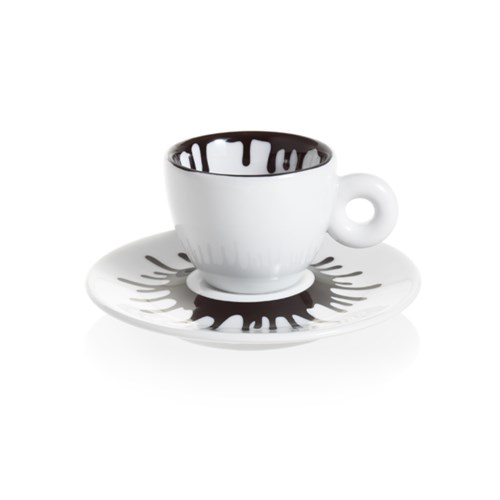 illy Art Collection Ai Weiwei - 4 Espresso Cups & Saucers